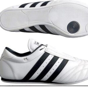 Martial Arts Shoes - suit Taekwondo - Leather with White Sole
