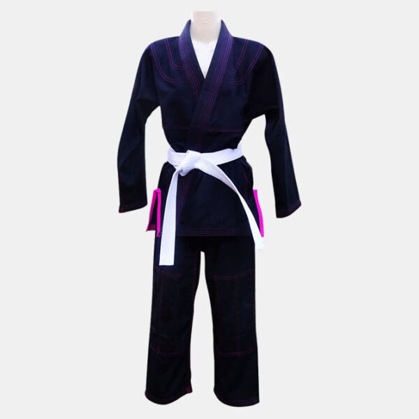 BlackJiuJitsuGiWomensCutWithHotPinkTrim4 BlackJiuJitsuGiWomensCutWithHotPinkTrim4