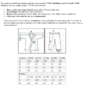 size chart and fabric description for non pre-shrunk karate uniform