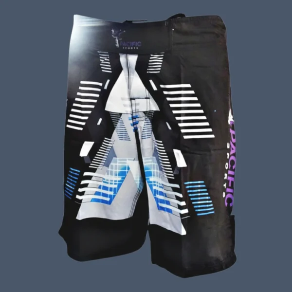 PSM371_flat Side front view of MMA shorts