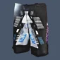 Side front view of MMA shorts