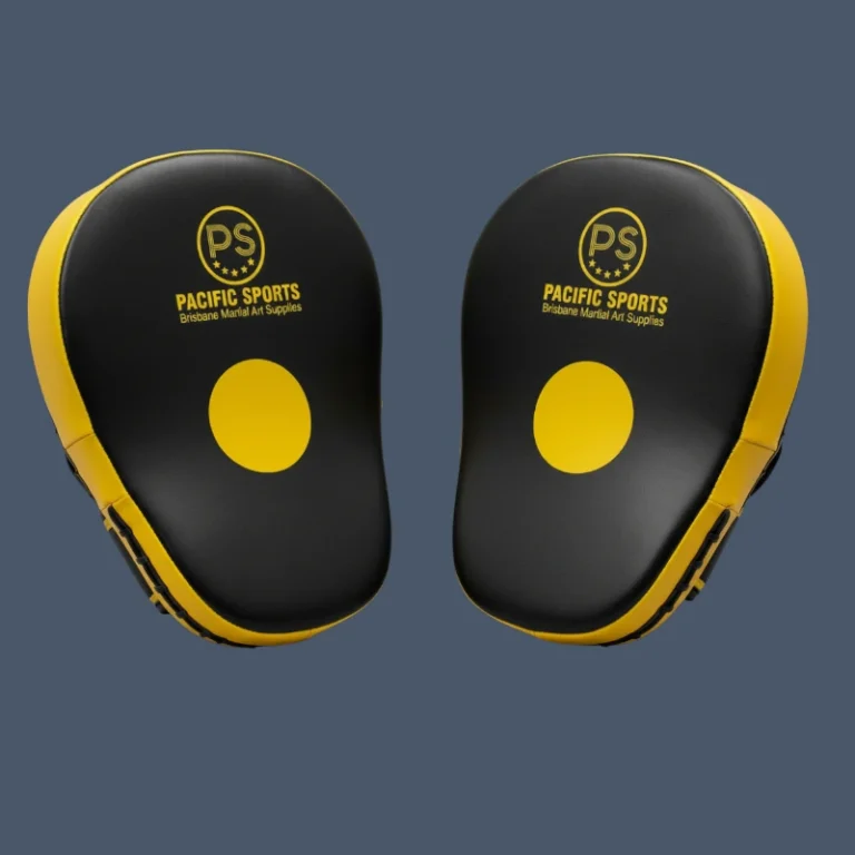 1 pair thick hand held focus pads for martial arts training