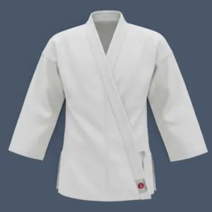 12oz canvas karate jacket from front