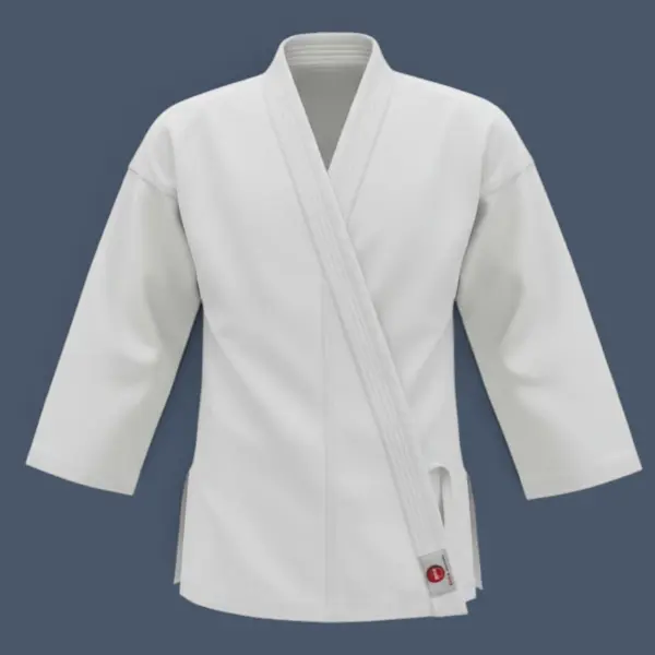 12oz canvas karate jacket from front
